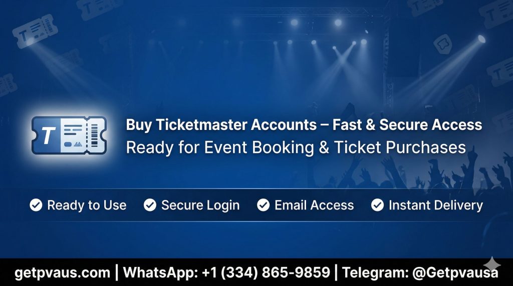 Buy Ticketmaster Accounts