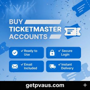 Buy Ticketmaster Accounts